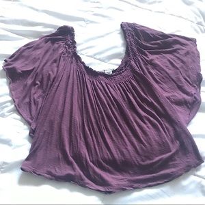 Scoop Neck Flowy Top